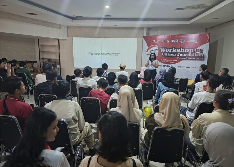 Workshop Citizen Journalism: Edukasi Generasi Milenial dan Z Soal Etika Media Sosial