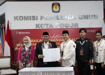 Sah, Atang-Annida Daftar Pilkada ke KPU Bawa Tagline "Bogor Nyaman"