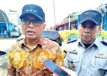 Plafon Masjid Agung Al Isra Jebol Segera Ditangani DPUPR