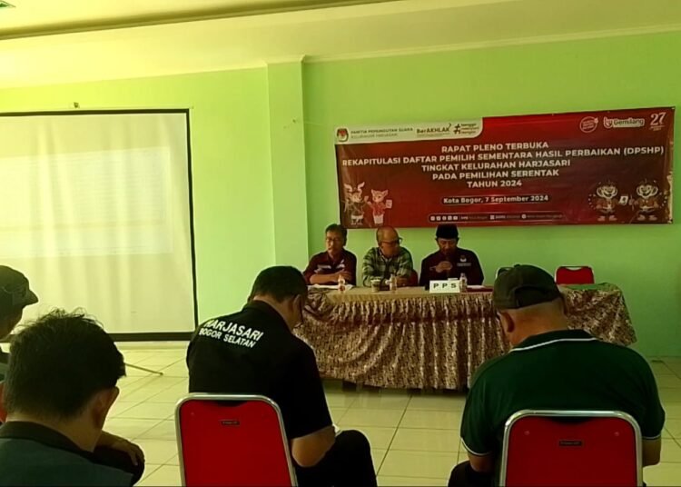 PPS Harjasari Plenokan DPSHP di 19 TPS 