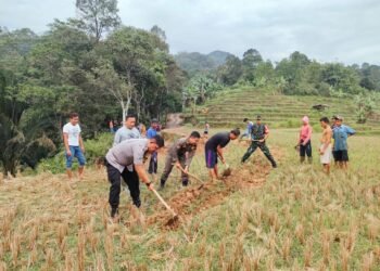 Akses Utama Diterjang Longsor, Warga Leuwisadeng Buka Jalan Alternatif 