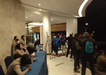 Pengundian Nomor Urut Pasangan Calon Bupati dan Wakil Bupati Bogor Dijaga Ketat