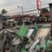 Diterjang Longsor, Lima Kios di Bantaran Kalibaru Bojonggede Hancur