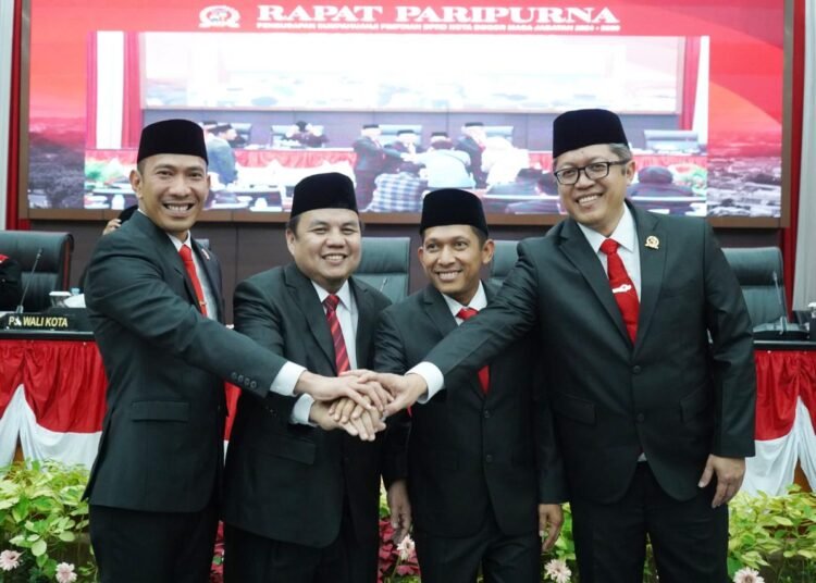 Sah! Zenal Abidin dan Dadang Iskandar Danubrata Jadi Pimpinan DPRD Kota Bogor