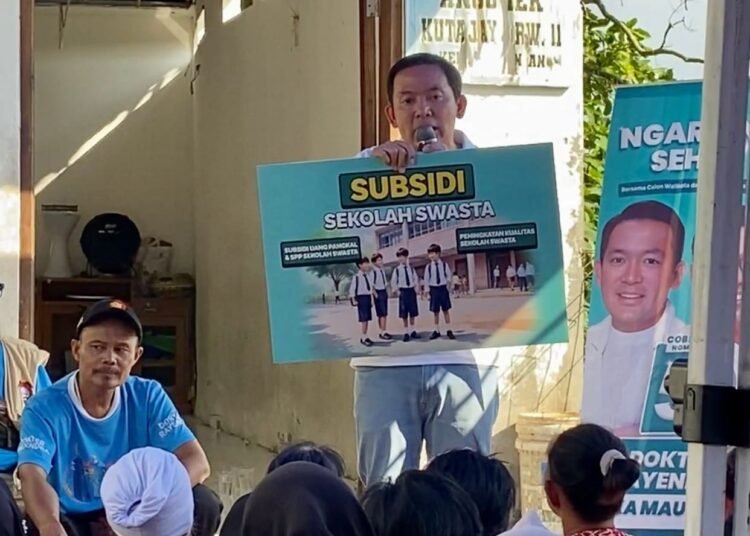 Dokter Rayendra Bertekad Hadirkan Subsidi Sekolah Swasta, Warga: Itu yang Anak Saya Butuh
