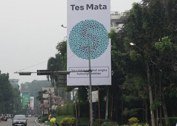 Kampanye Tak Biasa Cawalkot Bogor Nomor 5, Warga: Kreatif! Pake Tes Mata