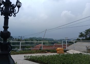 Warga Keluhkan Jaringan Kabel  Dekat dengan Taman Lapangan Genteng