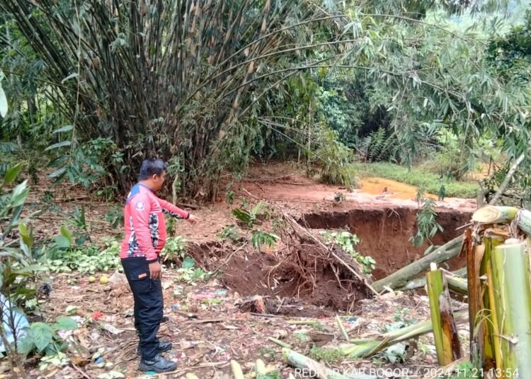 Pergerakan Tanah di Klapanunggal, 2 KK Terancam hingga Mengungsi