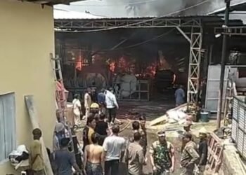 Gudang Dekorasi di Gunung Sindur Terbakar, Satu Karyawan Meninggal Dunia