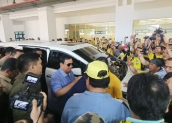 Presiden Prabowo Nyoblos Pilkada di Bojong Koneng