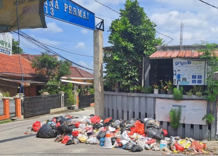 Sampah Menumpuk di Perumahan Ciomas, Warga Keluhkan Bau Tak Sedap