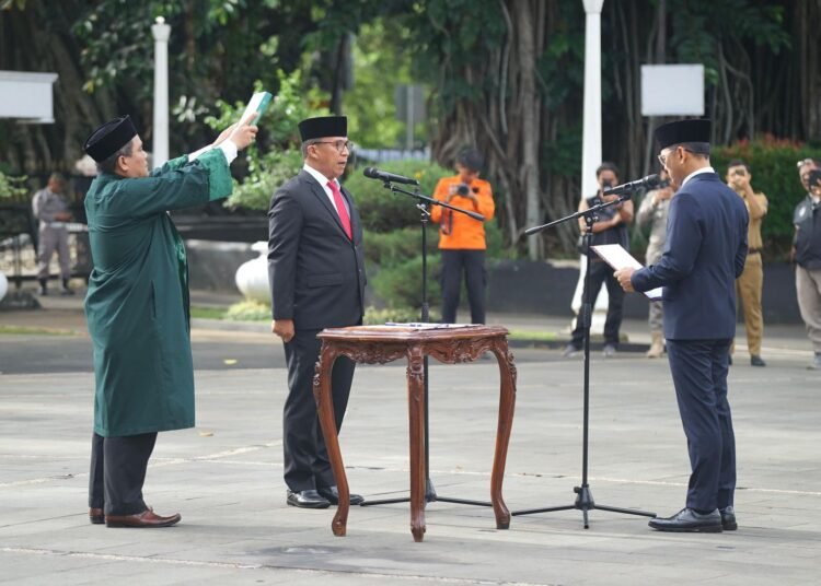 Pj Sekda Kota Bogor Dilantik, Hery Ingatkan Pentingnya Peran Sekda