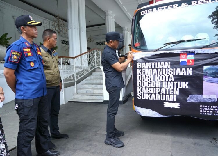 Pemkot Bogor Kirim Bantuan Darurat untuk Korban Banjir di Sukabumi