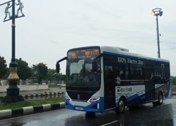 Siap-siap, Dua Unit Bus Listrik Gratis Mengaspal di Area Cibinong Raya