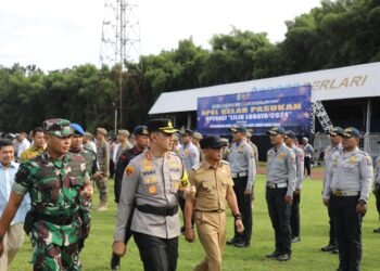 1.305 Personel Gabungan Amankan Nataru di Kota Bogor