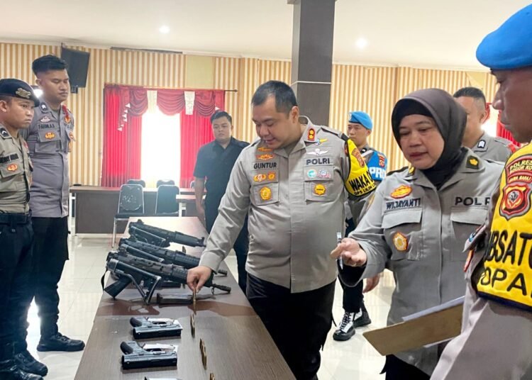 Polresta Bogor Kota Periksa Kelayakan Senpi-Amunisi Personelnya