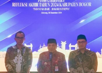 Bertajuk ‘Indonesia Baru-Bogor Istimewa’, Refleksi Akhir Tahun 2024 Pemkab Berbau Jargon Paslon Rudy-Ade