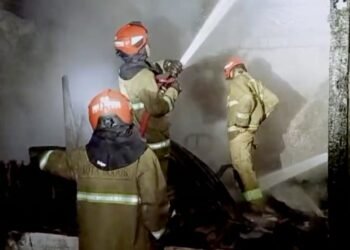 Kebakaran di Cibogor, 3 Rumah dan Motor Terbakar