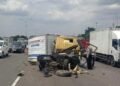 Hilang Kendali, 3 Truk Terlibat Kecelakaan Beruntun di Tol Jagorawi