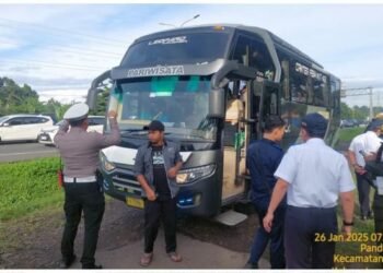 Ramp Check Jalur Puncak, 16 Kendaraan Kena Tilang Polres Bogor