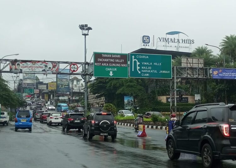 Gage Berjalan Baik Pagi Tadi, Sistem One Way Puncak Diterapkan Situasional