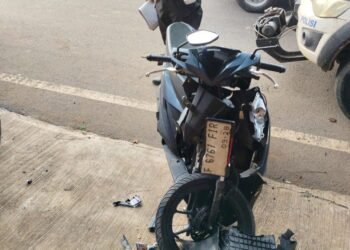 Ambulans dan Motor Bertabrakan di Cileungsi, Satu Orang Luka