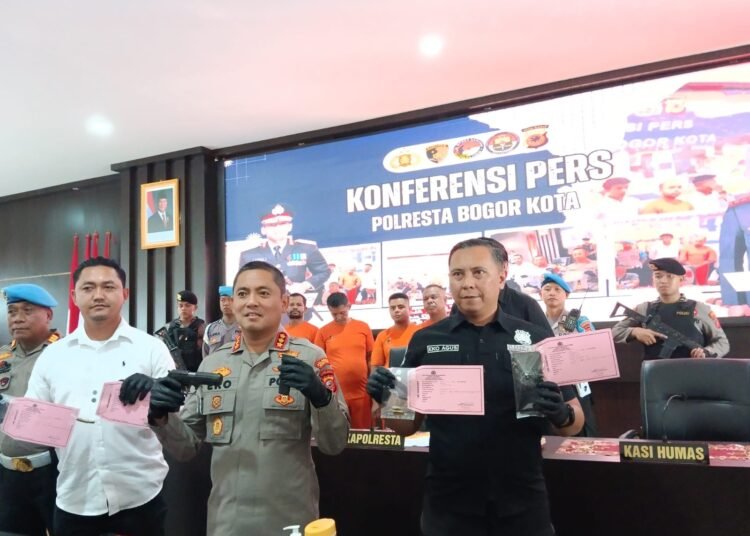 Polisi Tangkap 4 Pelaku Penembakan di Kota Bogor, 2 DPO Diburu