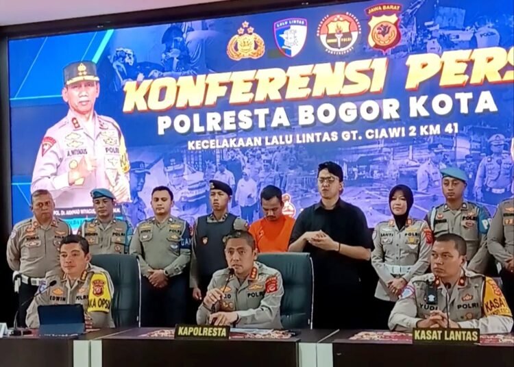 Polisi Ungkap Penyebab Kecelakaan Maut di Gerbang Tol Ciawi 2