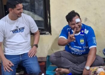 Pria Berkaos Persib yang Dikeroyok Oknum Jakmania Ternyata Warga Disabilitas Asal Gunungputri 