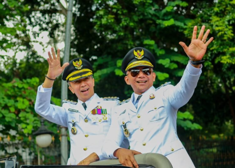 Cetak Sejarah Baru, Dedie Rachim dan Jenal Mutaqin Resmi Bertugas
