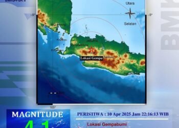 Gempa 4.1 Bogor
