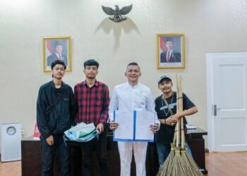 Sempat Terjaring Razia, 3 Pengamen di Kota Bogor jadi Petugas Kebersihan