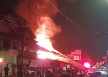 Toko Petasan di Leuwiliang Terbakar, Pemilik Rugi hingga Rp600 Juta
