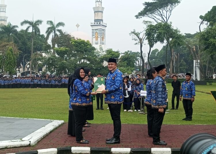 Penantian Panjang, Akhirnya 3.676 PPPK dan CPNS Kabupaten Bogor Resmi Dilantik