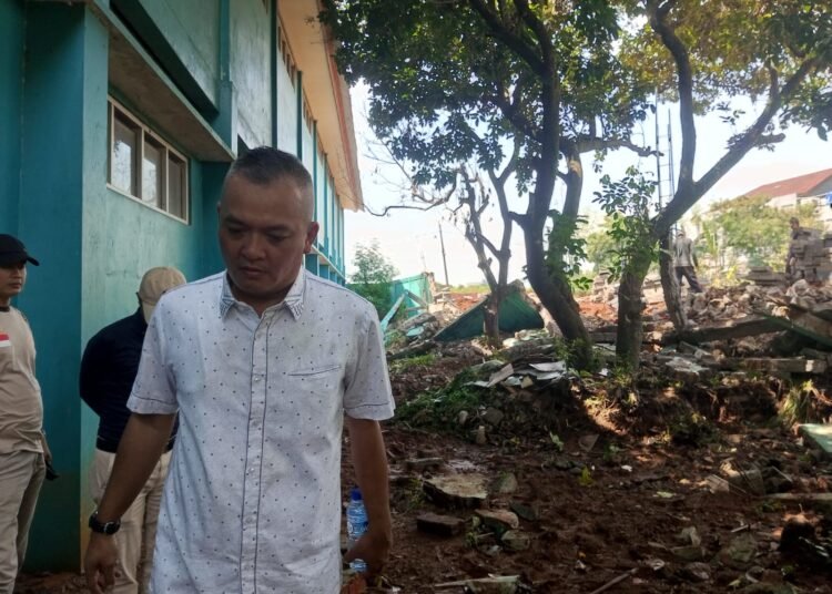 Proses Perataan Perumahan Jadi Biang Kerok Rusaknya SDN 1 Cipayung Cibinong