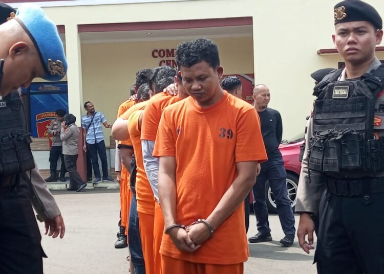 9 Preman Berkedok Matel Ditangkap, 108 Motor dan Mobil Milik Warga Diamankan