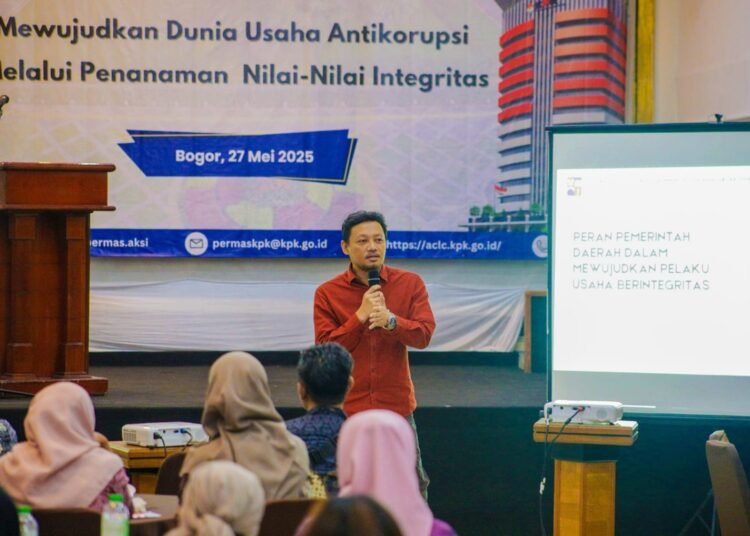Pelaku Usaha di Kota Bogor Dibimtek Dunia Usaha Antikorupsi