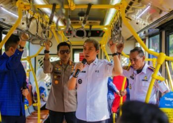 Transjabodetabek Rute Bogor-Jakarta Mengaspal, Tarifnya Rp3.500
