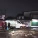 Sopir Diduga Mengantuk, Pikap Tabrak Pembatas Jalan di Cibinong