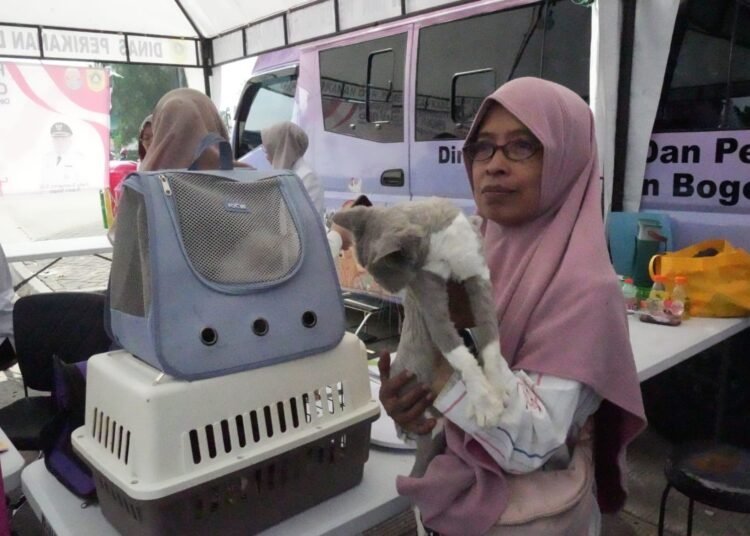 Ada Vaksinasi Rabies Gratis di Kabogorfest Pakansari
