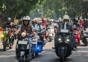 Touring Motor Antik Jadi Cara 2 Daerah di Bogor Perkuat Diplomasi