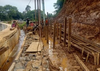 Pacu Perbaikan Longsor Batutulis, Dedie Rachim Berharap Akses Roda Dua Dibuka Akhir Juli 