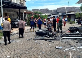 Polisi Jadi Korban Ledakan Gas di Gunung Sindur