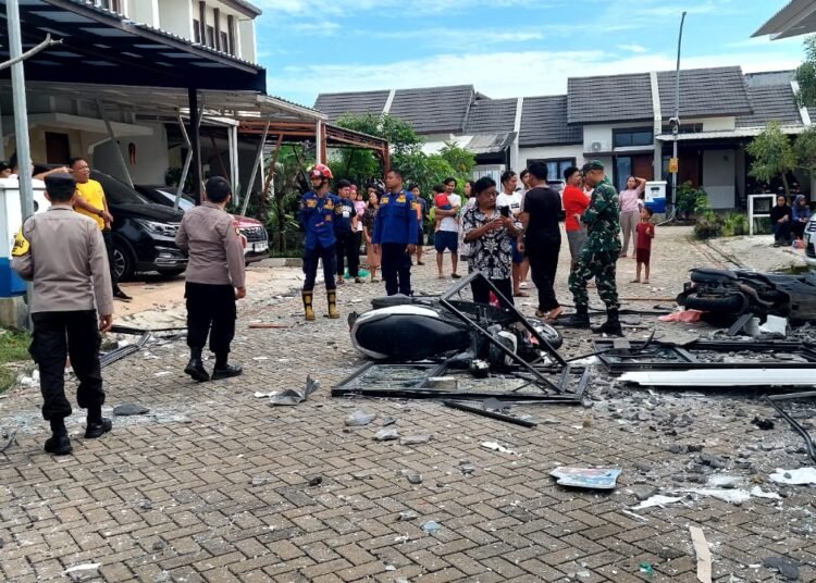 Polisi Jadi Korban Ledakan Gas di Gunung Sindur