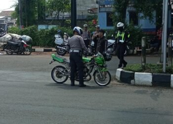 Polres Amankan 8 Sepeda Motor pada Operasi Patuh Lodaya di Cibinong 