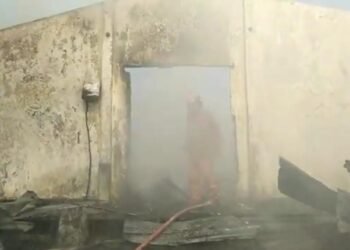 Gudang SPN Lido Bogor Terbakar, 4 Mobil Damkar Dikerahkan 