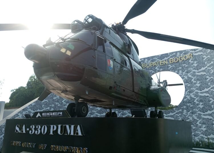 Tak Ada CCTV, DPKPP Kerahkan Park Ranger 24 Jam Jaga Tugu Helikopter di Cibinong