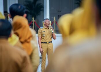 Jenal Mutaqin Minta Aparat Wilayah Manfaatkan Padat Karya Atasi Masalah Drainase