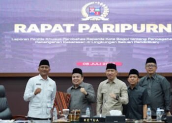 DPRD Kota Bogor Terima Draft RPJMD dan Mulai Pembahasan 4 Raperda