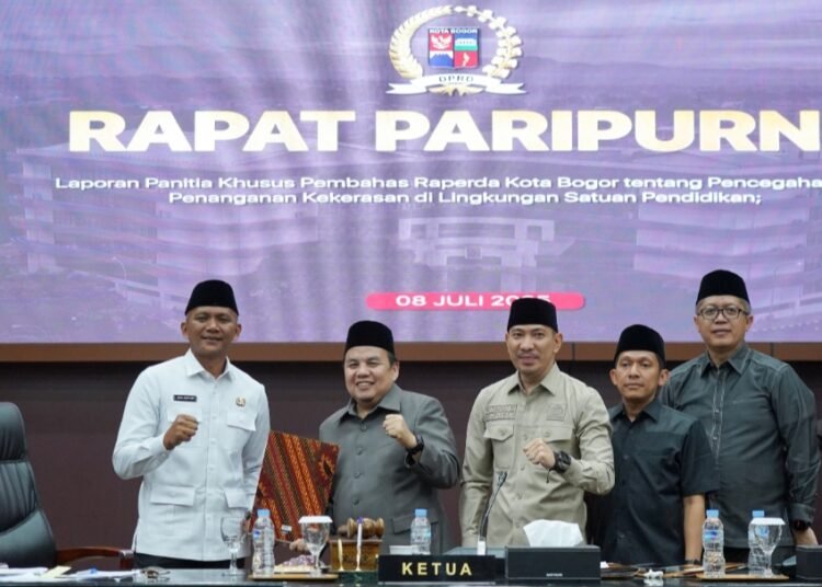 Kawal Arah Kebijakan Kota Bogor, DPRD Terima RPJMD dan Bahas 4 Raperda
